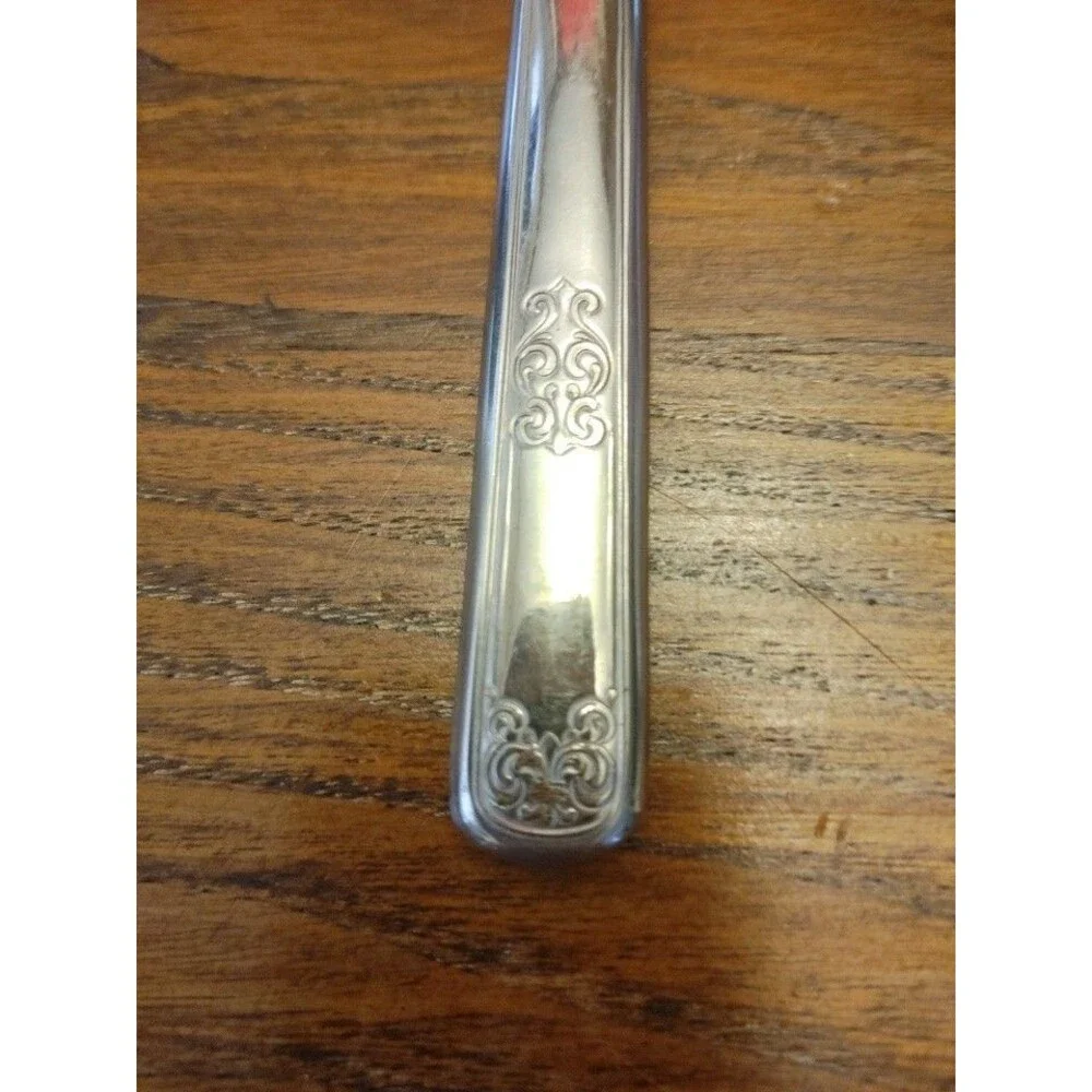 Warranted Nickel Plate bread and butter Knives set of 6
